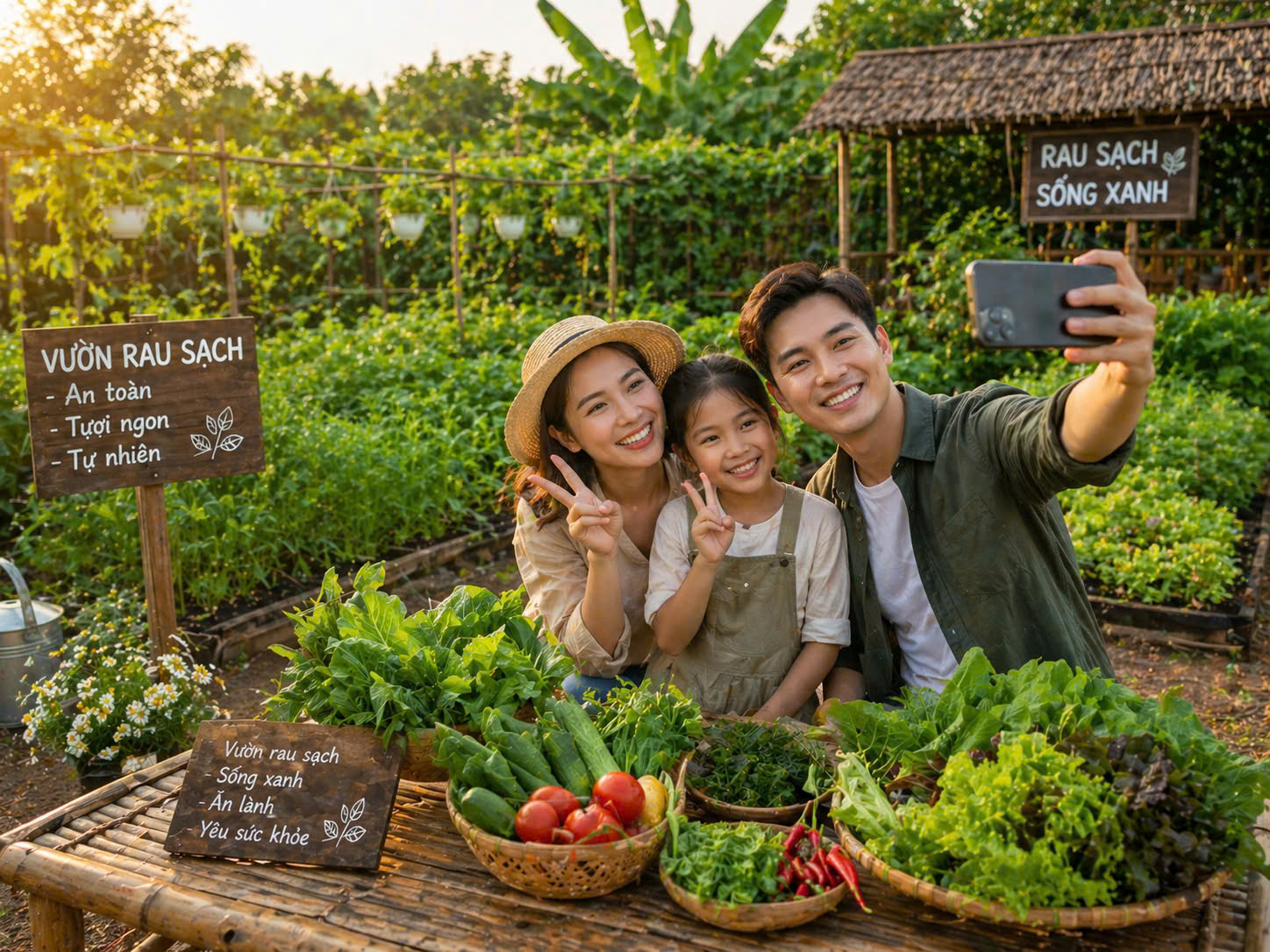 Check-in & Lưu Giữ Kỷ Niệm – Khoảnh Khắc Xanh Đáng Nhớ